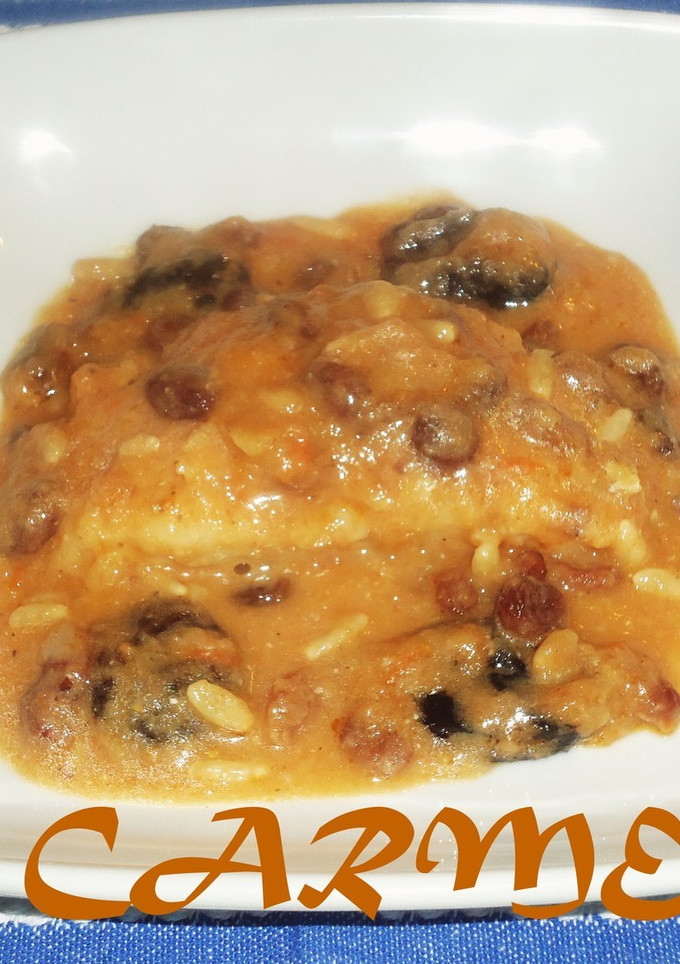 Una foto de Bacalao con frutos secos