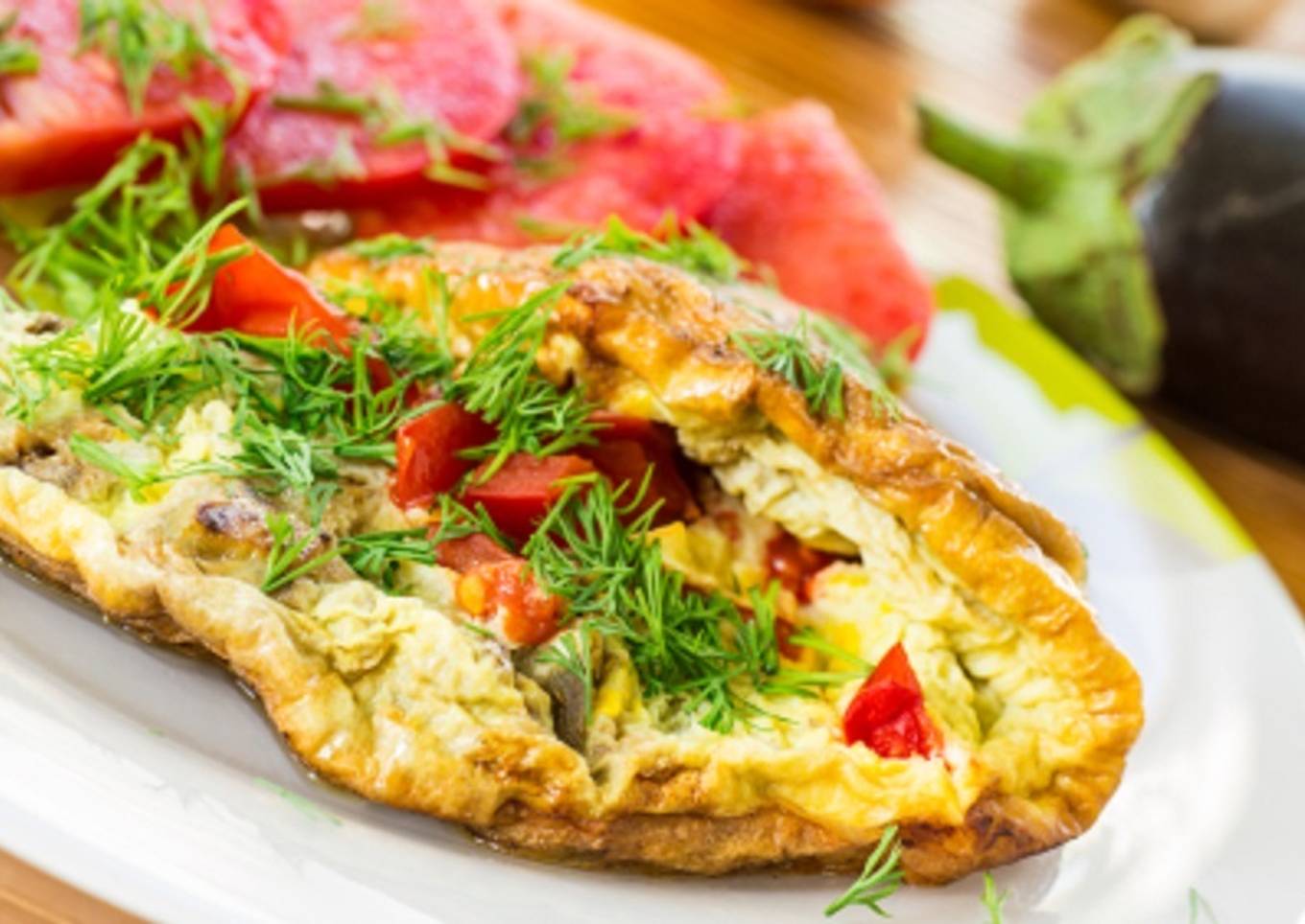 Tortilla de berenjenas