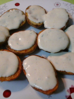 Una foto de Patatas al horno con queso cabrales