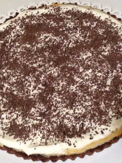 Una foto de Tarta crema de limón