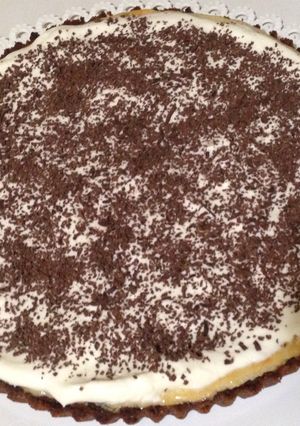 Una foto de Tarta crema de limón