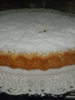 Una foto de Tarta de helado y frutas