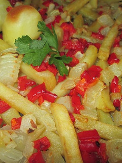Una foto de Mix de patatas asadas