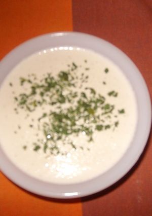 Una foto de Salsa de cabrales con queso philadelphia
