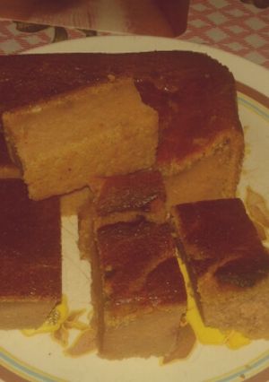 Una foto de Pudín de betarraga con zanahoria y naranja