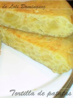 Una foto de Tortilla de patatas fácil