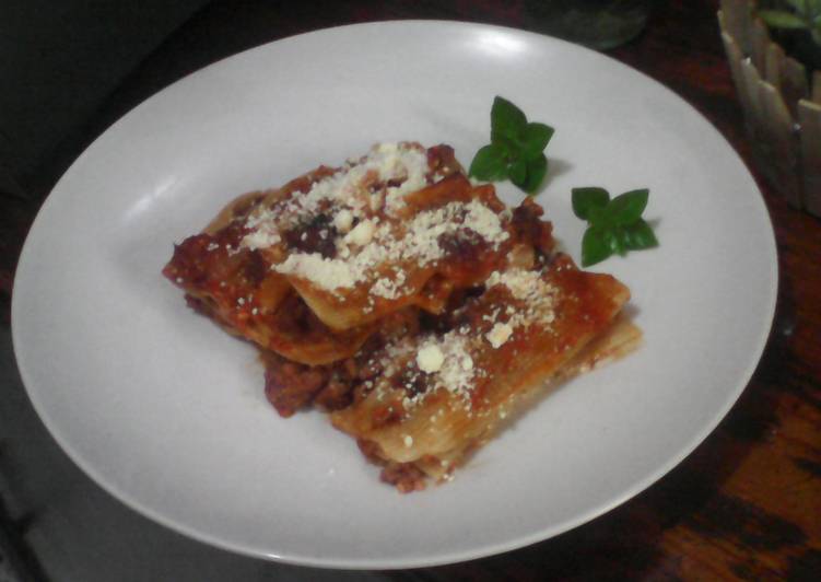Canelones con carne de res en salsa roja Receta de carolsantelli Cookpad Canelones con carne de res en salsa roja Receta de carolsantelli Cookpad