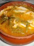Caldillo de espárragos silvestres