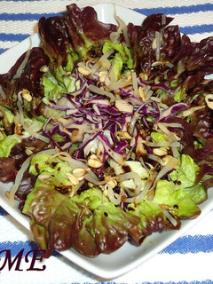 Una foto de Ensalada de brotes de soja
