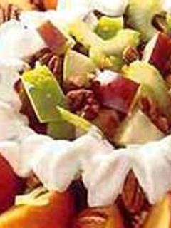 Una foto de Ensalada de manzana