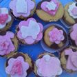 Ponquesitos decorados con fondant