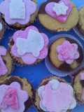 Ponquesitos decorados con fondant