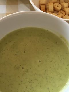 Una foto de Sopa de calabacitas