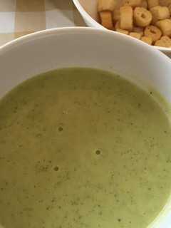 Una foto de Sopa de calabacitas