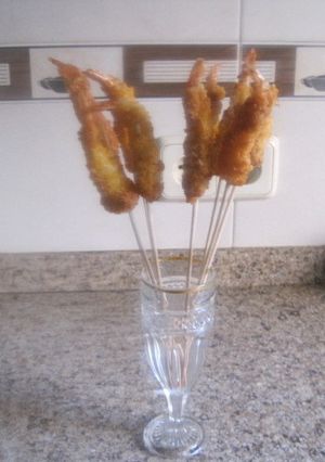 Una foto de Langostinos con kikos