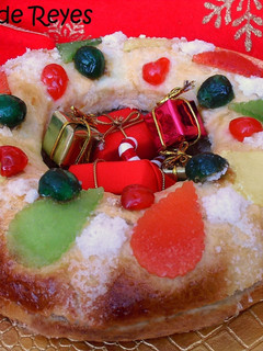 Una foto de Roscón de reyes fácil