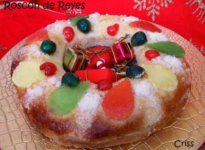 Una foto de Roscón de reyes fácil