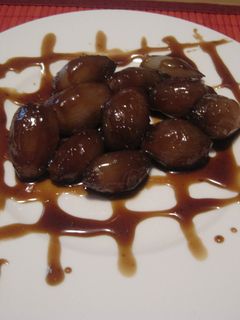 Una foto de Chalotas caramelizadas al toque de romero 