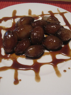 Una foto de Chalotas caramelizadas al toque de romero