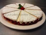Tarta de queso y crema 