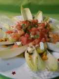 Ensalada de endibias y queso feta 