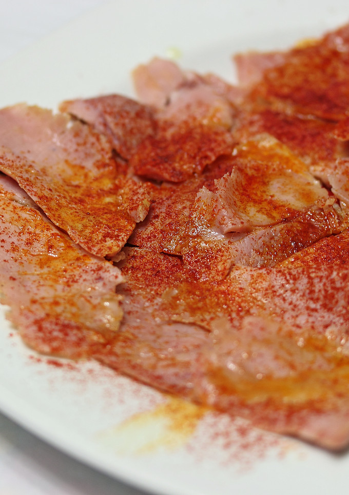 Una foto de Lacón a la gallega con pimentón de la vera