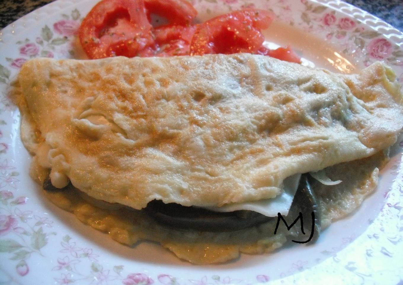 Omelett de nopales