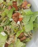 Ensalada con pollo asado