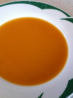 Una foto de Crema de calabaza