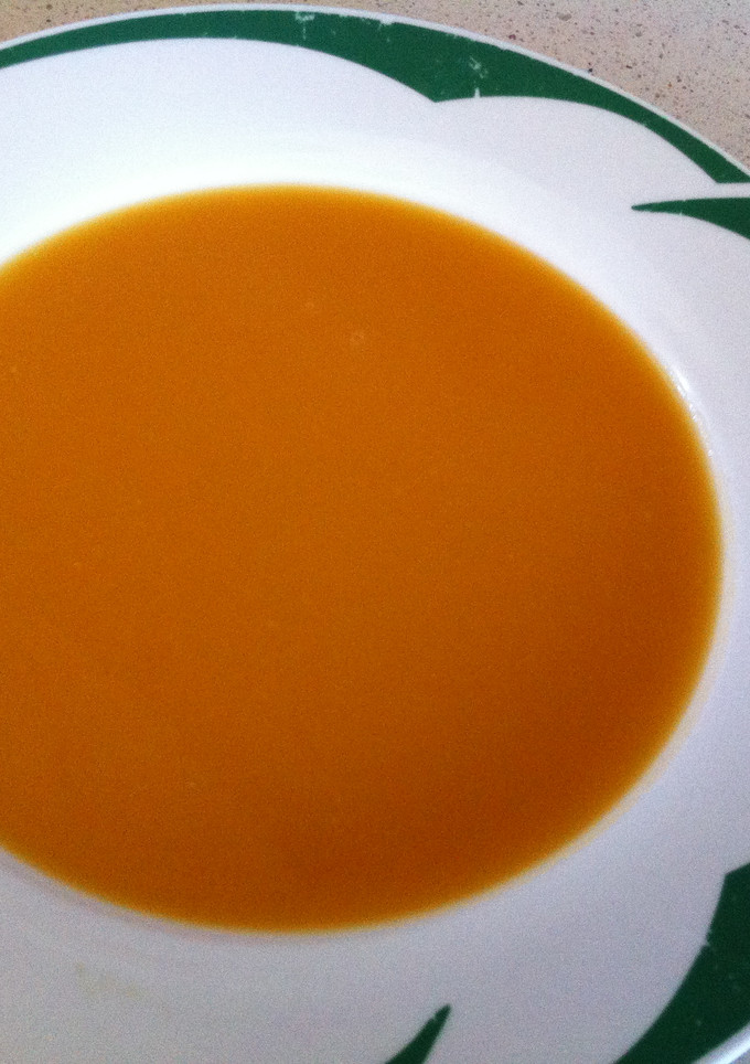 Una foto de Crema de calabaza