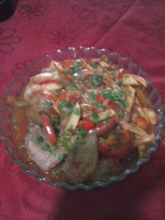 Una foto de Lomo saltado (comida típica peruana)