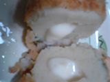 Bombas de papa rellenas con muzzarella