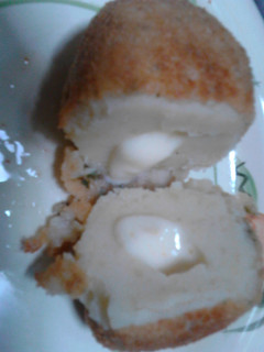 Una foto de Bombas de papa rellenas con muzzarella