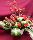 Arreglo de fresas para el 14 de febrero