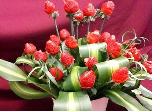 Una foto de Arreglo de fresas para el 14 de febrero