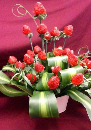 Una foto de Arreglo de fresas para el 14 de febrero