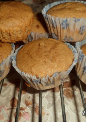 Una foto de Muffins de mantecol