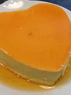 Una foto de Flan para San Valentín