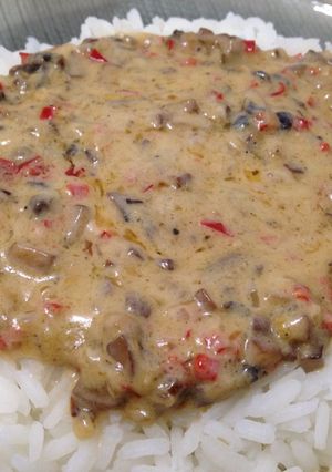 Una foto de Ragout de Portobellos