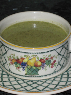 Una foto de Crema de Berros