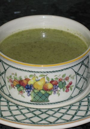 Una foto de Crema de Berros