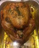 Pollo al horno clásico mexicano