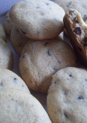 Una foto de Galletas con chispas de chocolate