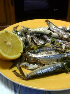 Una foto de Sardinas marinadas a la parrilla