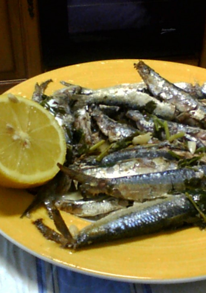Una foto de Sardinas marinadas a la parrilla