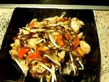 Wok de Pollo a la Miel