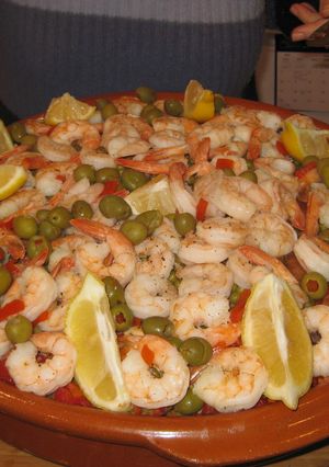 Una foto de Arroz sorpresa de Santa Lucía