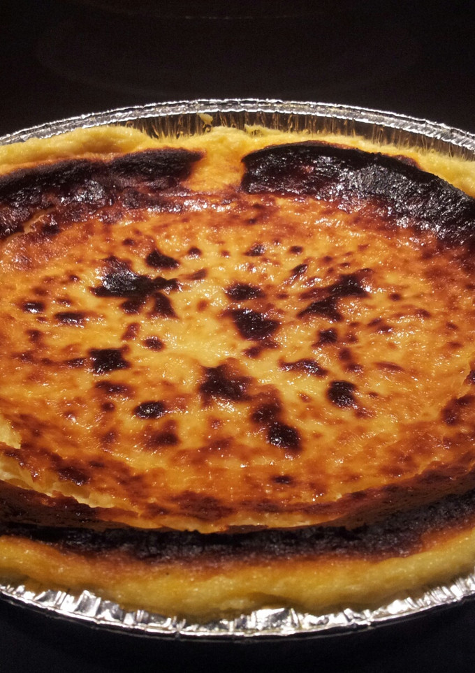 Una foto de Tarta de requesón light y yogur