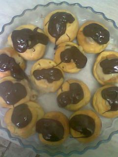 Una foto de Bombas de crema pastelera