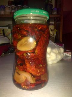 Una foto de Tomates secos en aceite